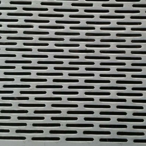 Slotted Hole Perforated Metal Mesh Sheet Z Type