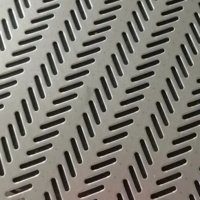 Factory Supply Oblong Hole Aluminium Perforated Sheet