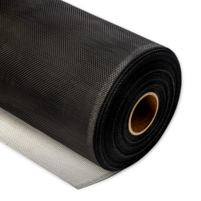 Black Color Coated Aluminum Window Screen Wire Mesh  