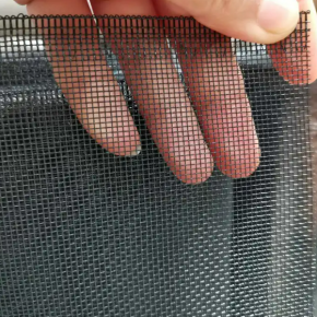 Epoxy Coated 16x18 Mesh Black Color Screen Fly Mesh Net 