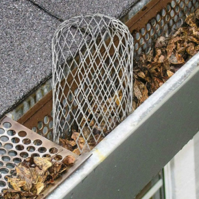 Stainless Steel Leaf Filter Gutter Guards Used In Downspout