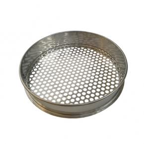 Round Hole Stainless Steel Standard Test Sieve Screen Mesh 