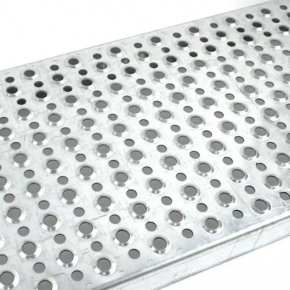 Fisheye Non-Slip Stainless Steel Perforated Plate